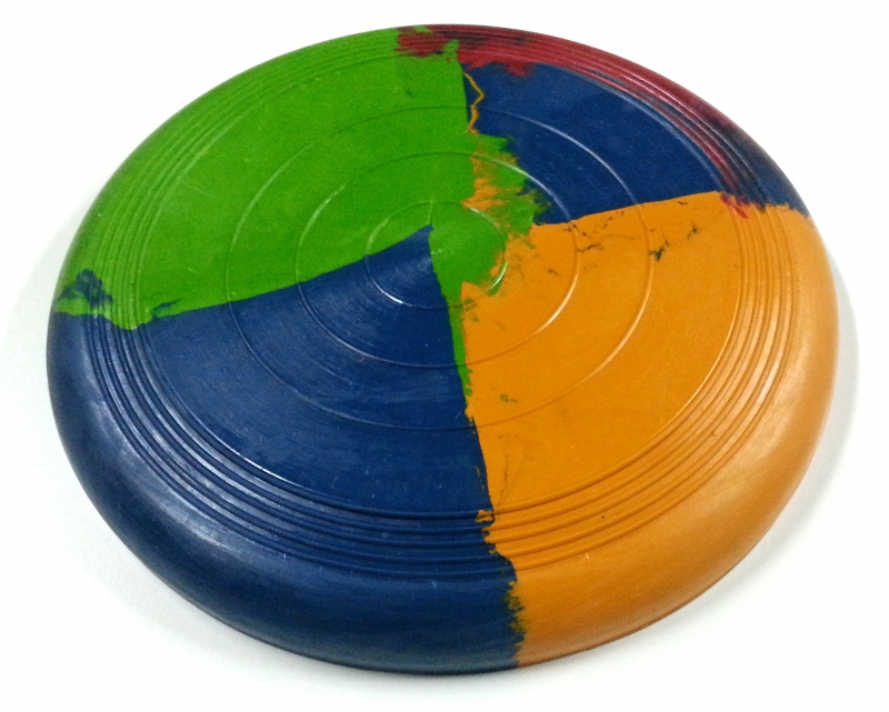 Frisbee de goma